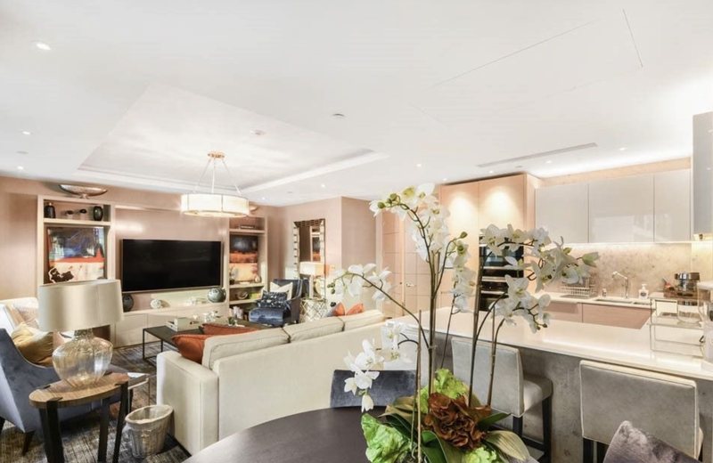 Reception room and dining area