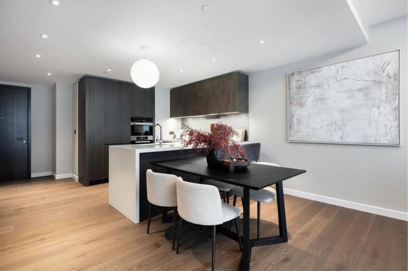 Kitchen and dining area