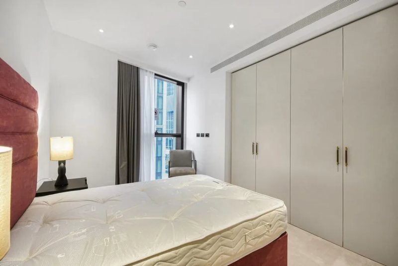 Bedroom with fitted wardrobes